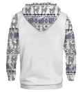 Lama Pattern Cotton hoodie