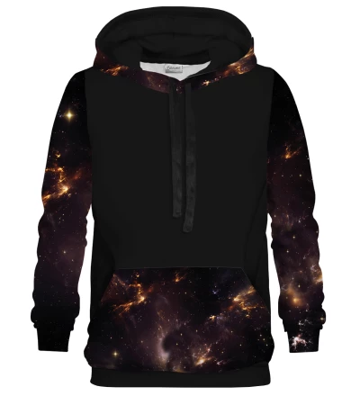 Diamond Nebula black Cotton hoodie