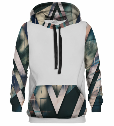 Triangles Cotton hoodie