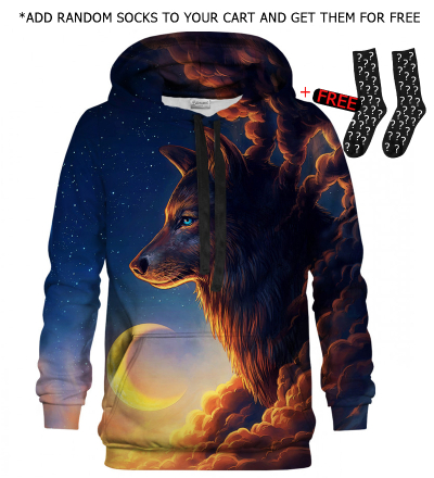 Printed Hoodie - Night Guardian