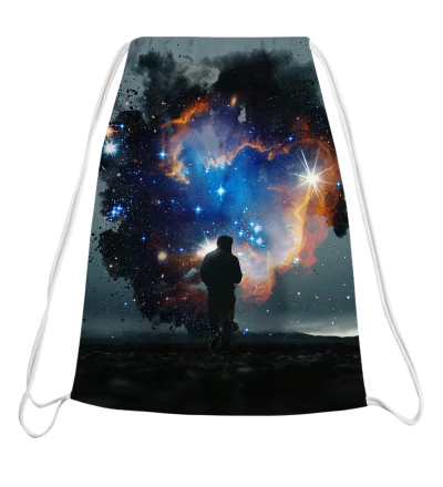 Step into the Galaxy drawstring bag