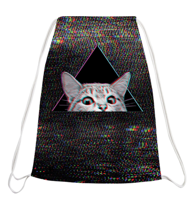 Technocat drawstring bag