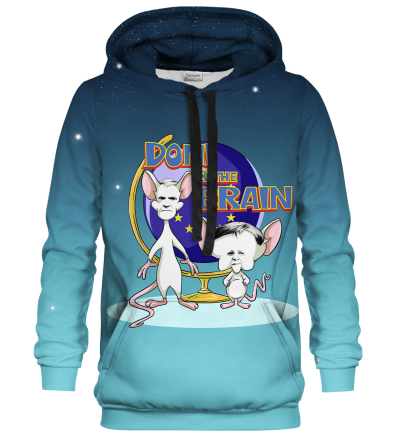 Printed Hoodie - Doni and The Brain