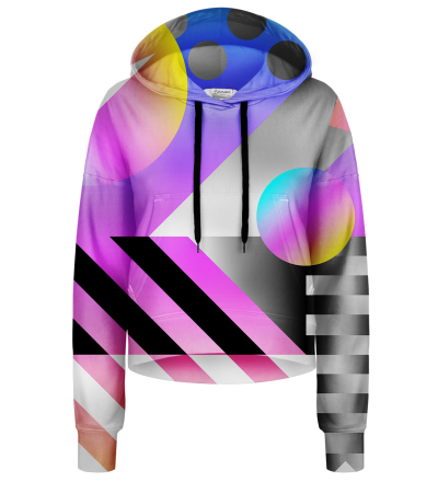 Crop hoodie Bruno Colors