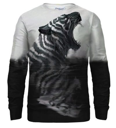 BW Illusion bluse med tryk