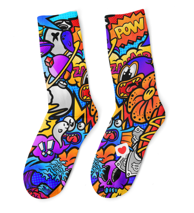 Bruno Doodles Socks