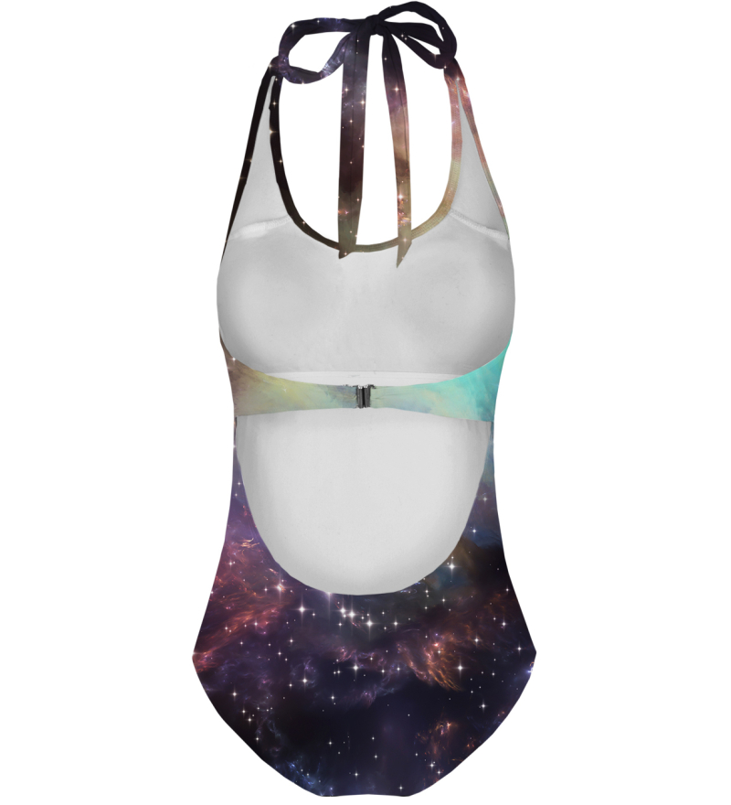 Galaxy Clouds Open back swimsuit