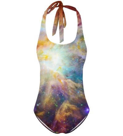Galaxy Nebula Open back swimsuit