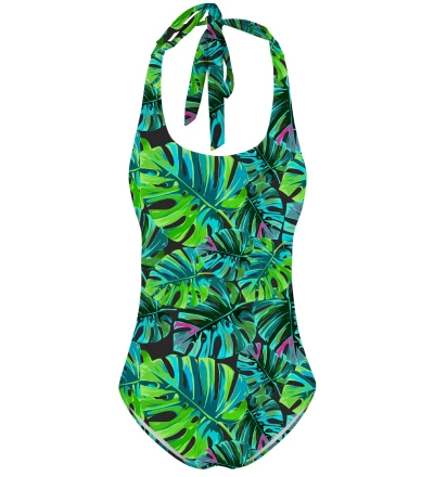 Tropical Colors Open back swimsuit