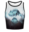 Geometric Forest womens top