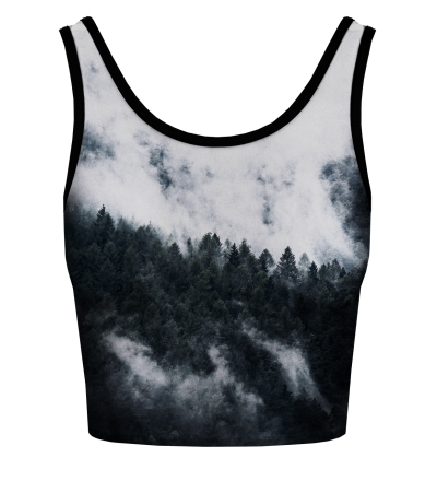 Mighty Forest Grey crop top