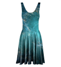 Rozkloszowana sukienka Galaxy Abyss