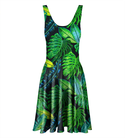Tropical Time Circle Dress
