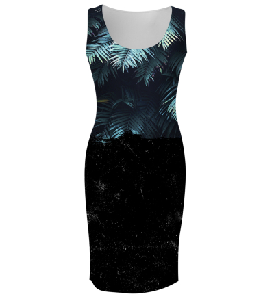 Dark Jungle Simple Dress