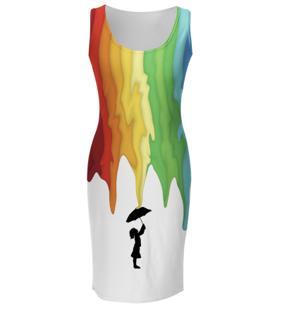 Rain Girl Simple Dress