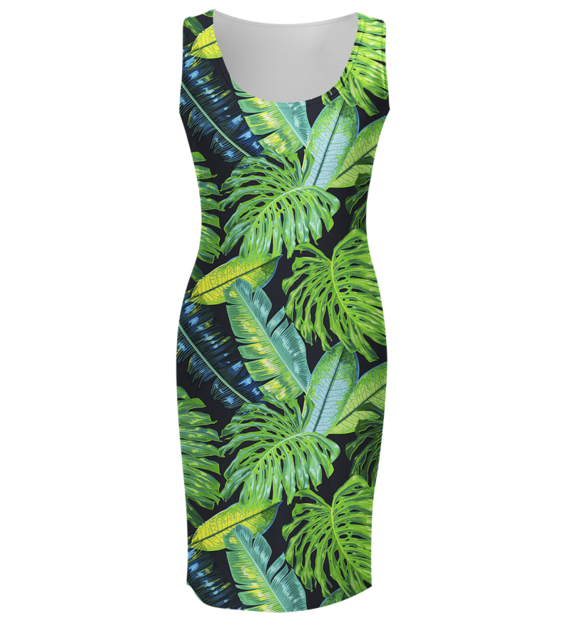 Tropical Time Simple Dress
