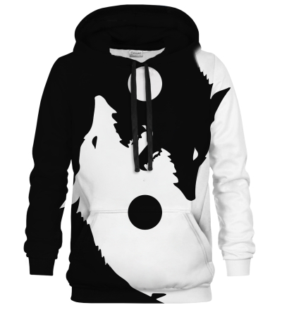Yin Yang Wolf hoodie