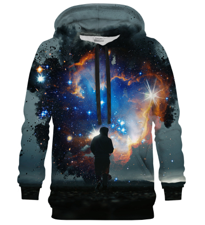 Printed Hoodie - Step into the Galaxy