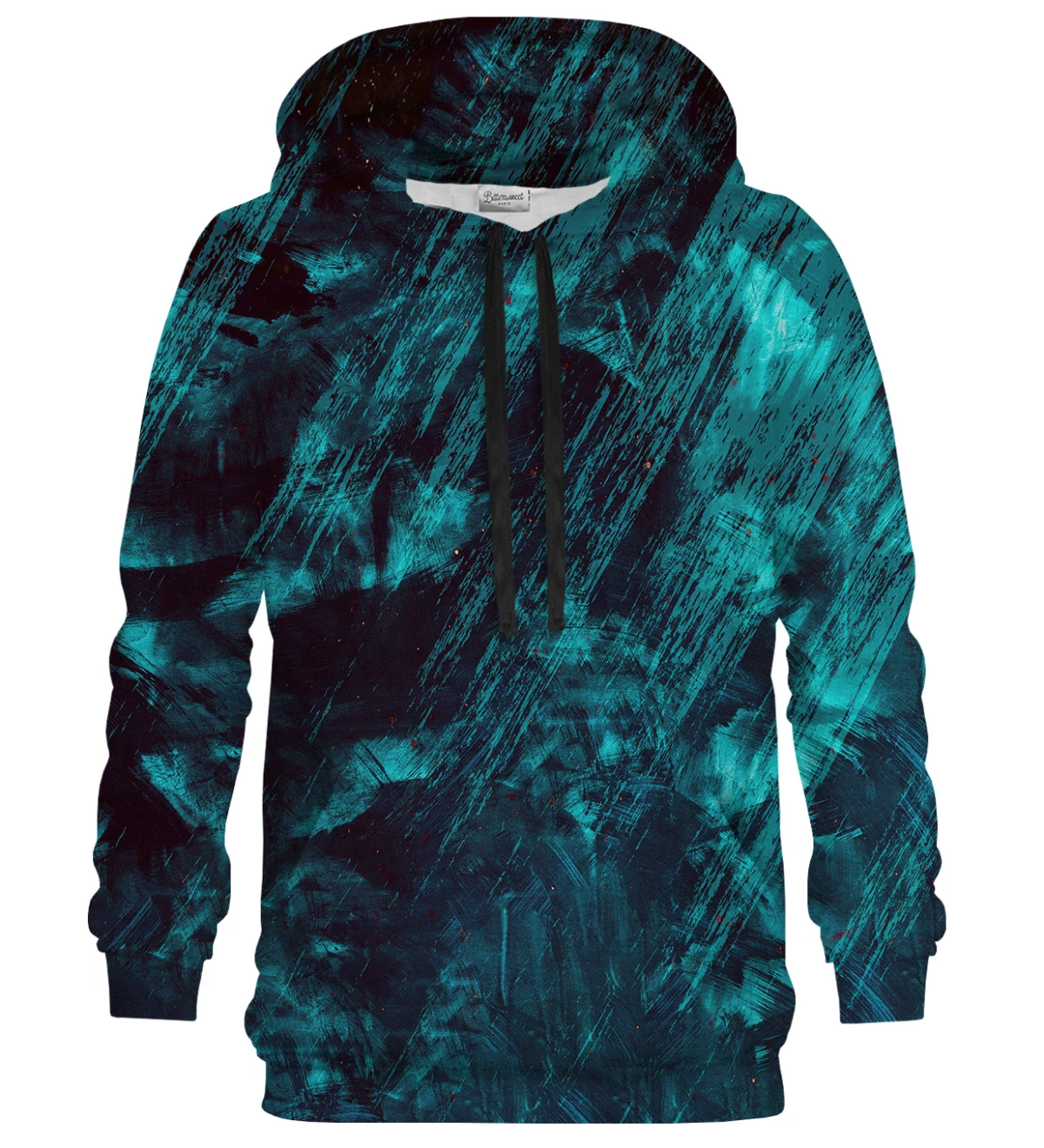 Blue Scratch zip up hoodie