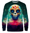 Space Aztec Skull sweatshirt