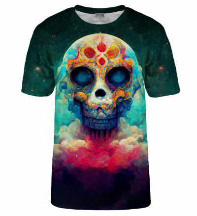 T-shirt Space Aztec Skull