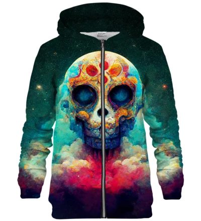 Bluza z zamkiem Space Aztec Skull