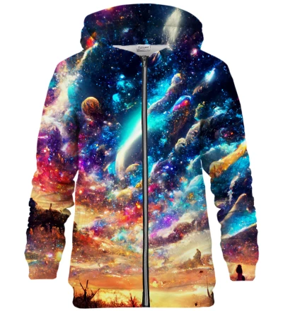 Galactic Safari zip up hoodie