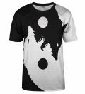 Yin Yang Wolf  t-shirt