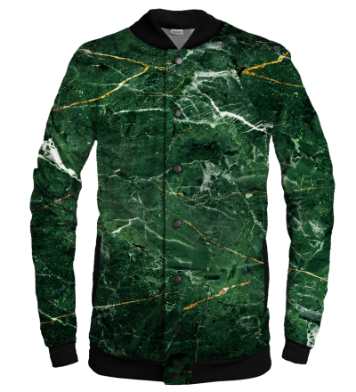 Green Marble baseball jacket