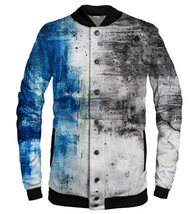 Blue Wall baseball jacket