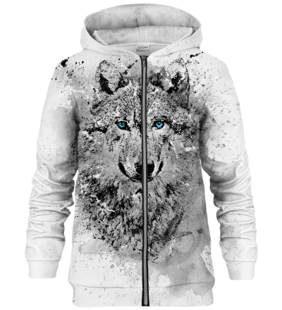 The Last Wolf zip up hoodie