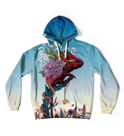 Phantasmagoria oversize hoodie
