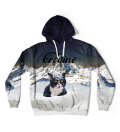Cocaine Cat oversize hoodie