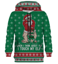 Touch my Elf hoodie