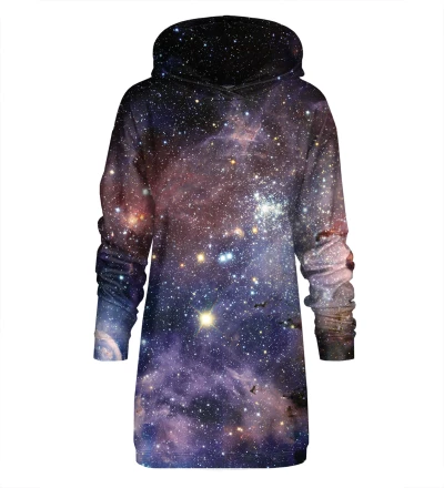 Robe à capuche Purple Galaxy