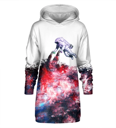 Galaxy Art Hoodie Oversize Dress