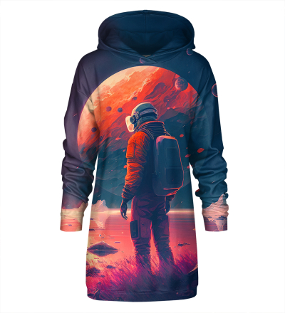 Lonely in Space Hoodie Oversize Dress
