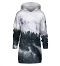 Mighty Forest Grey Hoodie Oversize Dress