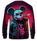 Cyber Mouse bluse med tryk