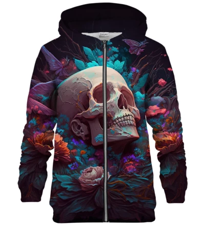 Fantasy Skull zip up hoodie
