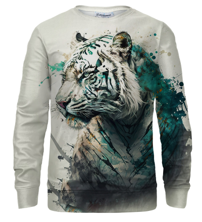 Watercolor Tiger bluse med tryk