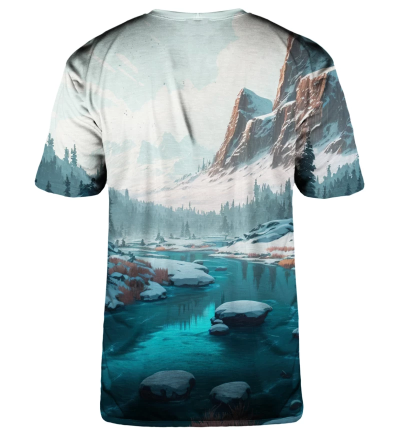 T-shirt Winter River