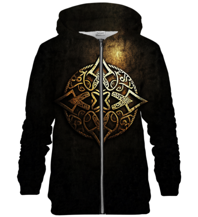 Golden Nordic bluse med lynlås