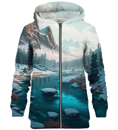 Winter River zip up hoodie