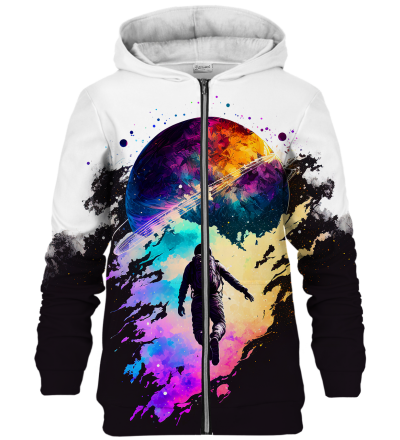 Searching for colors zip up hoodie