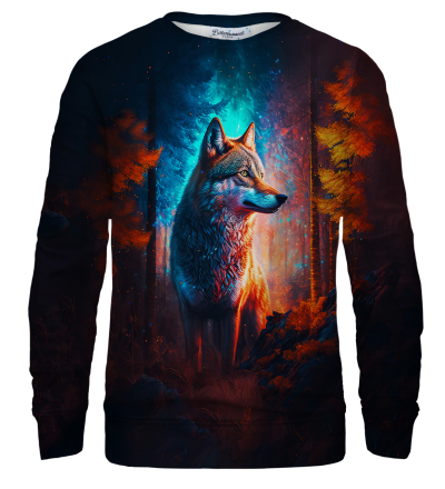 Magical Wolf bluse med tryk