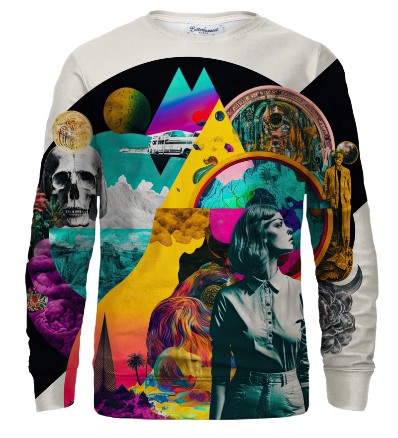 Psychodelic Collage sweatshirt