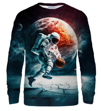 Space Player bluse med tryk