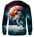 Space Player bluse med tryk