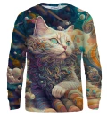 Psychodelic Cat sweatshirt